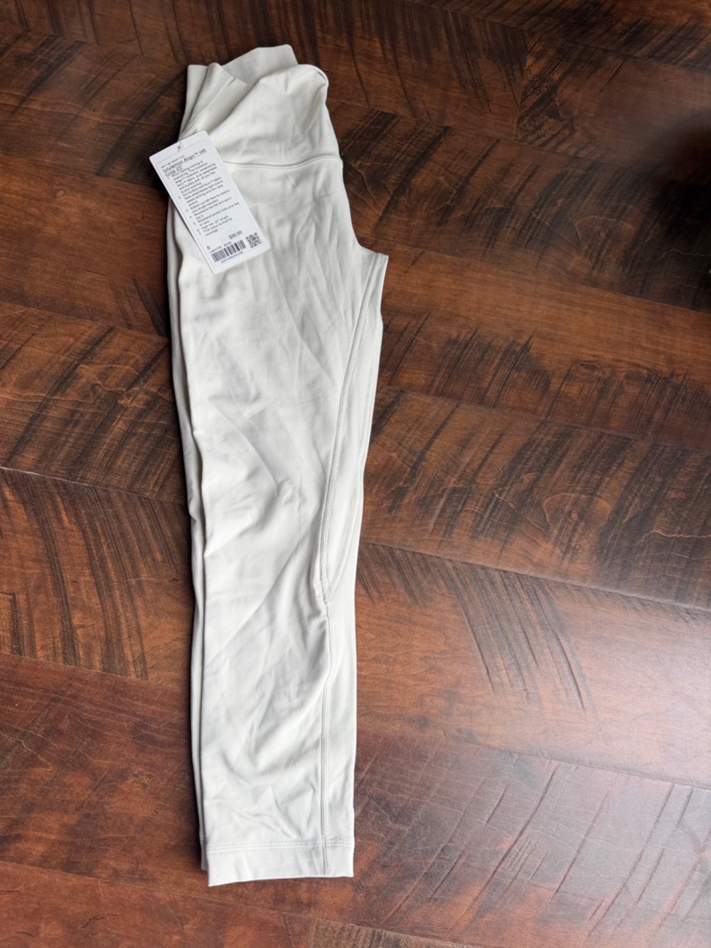 lululemon athletica Bone/Natural Crop Leggings